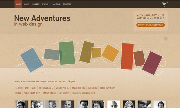 New Adventures In Web Design conference
