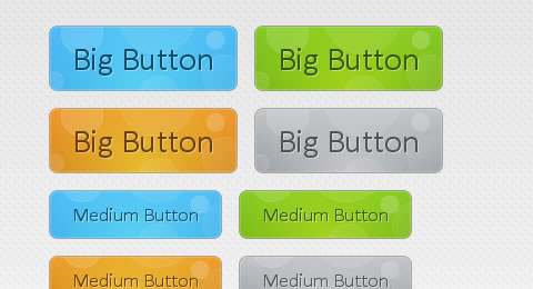 CSS3 Animated Bubble Buttons