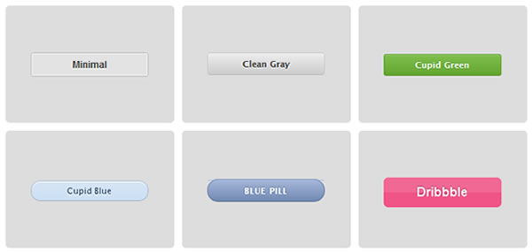 CSS3 Buttons With Simple Markup