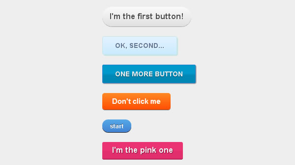 10 Nice CSS3 Buttons
